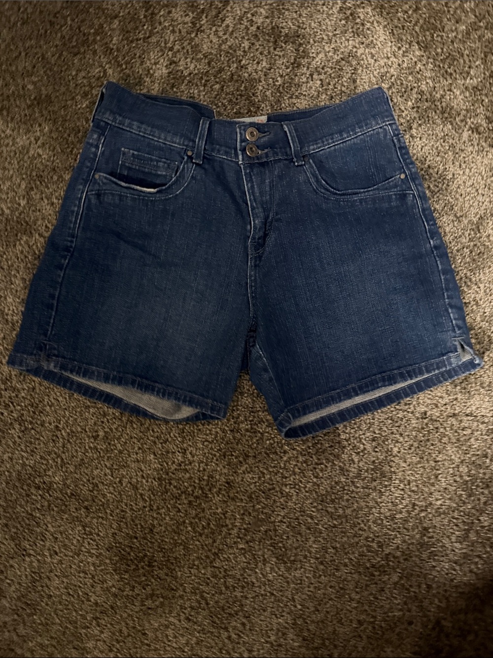 Levi's Dark Blue Denim Women's Shorts